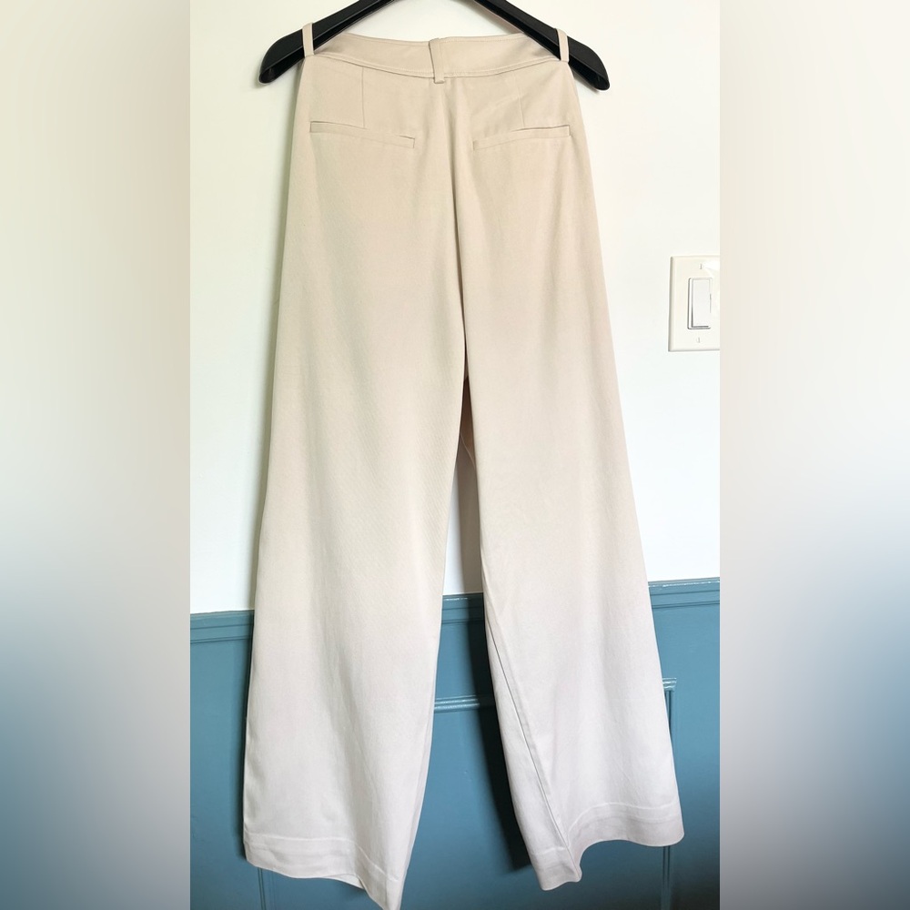 Everlane The Way-High Drape Pant In Sandstone nwt - Picture 6 of 10